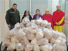 विश्वास फाउंडेशन ने डोनेट की प्रोटीनयुक्त पोषक डाइट टीबी से ग्रस्त मरीज़ो के लिए