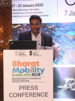भारत मोबिलिटी ग्लोबल एक्सपो 2025 की मेजबानी करेगा वाणिज्य और उद्योग मंत्रालय