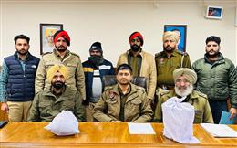 पंजाब पुलिस ने सरहद पार से नशे की तस्करी के नेटवर्क का किया पर्दाफाश 