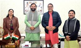 मुख्यमंत्री आवास पर भाजपा की हुई महत्वपूर्ण संगठनात्मक बैठक