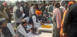 पीडब्ल्यूडी रेस्ट हाउस यमुनानगर में जनता दरबार लगाकर कृषि एवं किसान कल्याण मंत्री श्याम सिंह राणा ने लोगों की सुनी समस्याएं