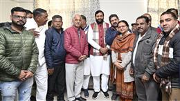 हरियाणा के मुख्यमंत्री  नायब सिंह सैनी ने उपमंडल नारायणगढ़ का किया दौरा