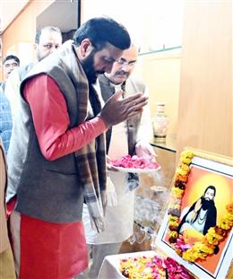 मुख्यमंत्री नायब सिंह सैनी ने संत शिरोमणि गुरू रविदास जी को जयंती पर किया नमन