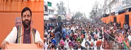 मुख्यमंत्री नायब सिंह सैनी का विपक्ष पर निशाना, पहले की सरकारों में भाई- भतीजावाद, क्षेत्रवाद का था बोलबाला