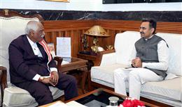 बजट सत्र से पहले विस अध्यक्ष हरविन्द्र कल्याण ने की महामहिम से शिष्टाचार भेंट