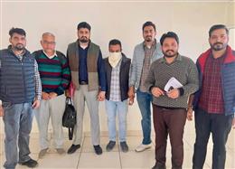20,000 रुपये रिश्वत लेते पंचायती सचिव को विजीलेंस ब्यूरो द्वारा काबू, बी.डी.पी.ओ. पर भी मामला दर्ज